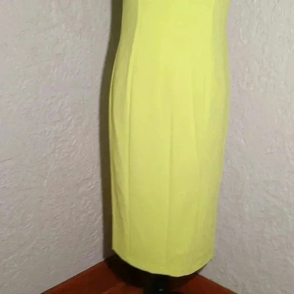 Julia Jordan Twist Halter Neck Sleeveless Stretch Crepe Sheath Midi Dress - Picture 6 of 8